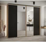 Skriňa s posuvnými dverami so zrkadlom vysoká Davos 3 270 hĺbka 60 cm