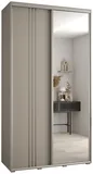 Skriňa s posuvnými dverami so zrkadlom Dakota 7 130 cm 45 cm hĺbky
