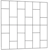 Čalúnená panelová zostava Quadratta 180x180 cm