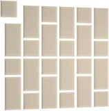Čalúnená panelová zostava Quadratta 180x180 cm