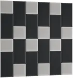 Čalúnená panelová zostava Quadratta 180x180 cm