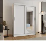 Skriňa s posuvnými dverami so zrkadlom Lucy 150 cm