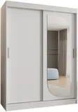 Skriňa s posuvnými dverami so zrkadlom Lucy 150 cm