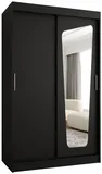 Skriňa s posuvnými dverami so zrkadlom Moka 120 cm