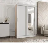 Skriňa s posuvnými dverami so zrkadlom Moka 120 cm