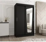 Skriňa s posuvnými dverami so zrkadlom Moka 120 cm