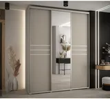 Skriňa s posuvnými dverami so zrkadlom Dakota 11 200 cm 45 cm hĺbky