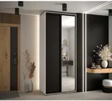 Skriňa s posuvnými dverami so zrkadlom vysoká Davos 3 120 hĺbka 45 cm
