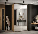 Skriňa s posuvnými dverami Davos 2 130 cm 60 cm hĺbky