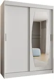 Skriňa s posuvnými dverami so zrkadlom Rossa 150 cm