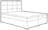 Kontinentálna posteľ 120 Loft