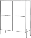 Príborník Sonatia 120 cm