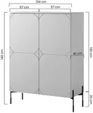 Príborník Sonatia 120 cm