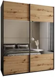 Skriňa s posuvnými dverami so zrkadlom Lux 4 200