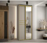 Skriňa s posuvnými dverami so zrkadlom Dakota 11 110 cm 60 cm hĺbky