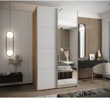 Skriňa s posuvnými dverami so zrkadlom Lux 3 140