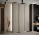 Skriňa s posuvnými dverami vysoká Dakota 8 150 hĺbka 60 cm výška 235,2 cm