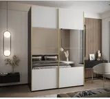Skriňa s posuvnými dverami so zrkadlom Lux 4 170
