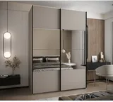 Skriňa s posuvnými dverami so zrkadlom Lux 4 170