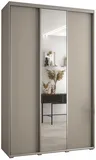 Skriňa s posuvnými dverami so zrkadlom Dakota 3 150 45 cm hĺbky