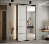 Skriňa s posuvnými dverami so zrkadlom Cannes 5 130 45 cm hĺbky