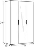 Skriňa Flex 150 cm