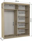 Skriňa Spectra 180