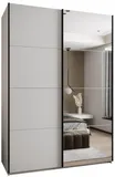 Skriňa s posuvnými dverami so zrkadlom Lux 3 170