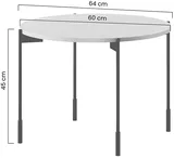 Okrúhly stolík Sonatia 60 cm
