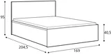 Posteľ 160 Tetrix B