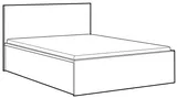 Posteľ 160 Tetrix B