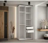 Skriňa s posuvnými dverami so zrkadlom Davos 11 110 cm 60 cm