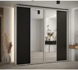 Skriňa s posuvnými dverami so zrkadlom vysoká Davos 3 240 hĺbka 45 cm
