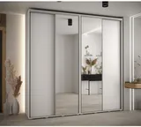 Skriňa s posuvnými dverami so zrkadlom vysoká Davos 3 240 hĺbka 45 cm