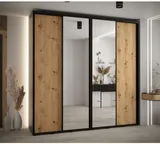Skriňa s posuvnými dverami so zrkadlom vysoká Davos 3 240 hĺbka 45 cm