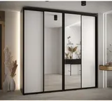Skriňa s posuvnými dverami so zrkadlom vysoká Davos 3 240 hĺbka 45 cm