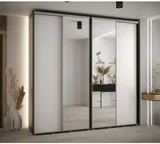 Skriňa s posuvnými dverami so zrkadlom vysoká Davos 3 240 hĺbka 45 cm