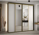 Skriňa s posuvnými dverami so zrkadlom vysoká Davos 3 240 hĺbka 45 cm