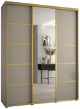 Skriňa s posuvnými dverami so zrkadlom Dakota 5 190 cm 60 cm hĺbky