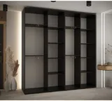 Skriňa s posuvnými dverami so zrkadlom Davos 5 230 cm 45 cm hĺbky