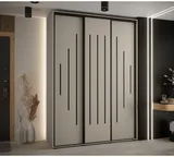 Skriňa s posuvnými dverami vysoká Dakota 12 170 hĺbka 60 cm výška 235,2 cm