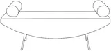 Lavica Zen 160 cm
