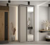 Skriňa s posuvnými dverami so zrkadlom Dakota 3 120 cm 60 cm hĺbky