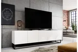 TV stolík Asha 200 na kovovom ráme