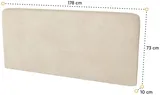 Čalúnené čelo k sklápacej posteli BC-13