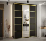 Skriňa s posuvnými dverami so zrkadlom Cannes 5 170 cm 45 cm hĺbky