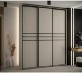 Skriňa s posuvnými dverami Dakota 10 200 cm 45 cm hĺbky