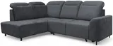 Rozkladacia rohová sedacia súprava Magnis L s funkciou spania puma ľavostranná