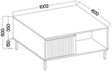 Odkladací stolík Osaka