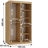Posuvná skriňa Vigo 120